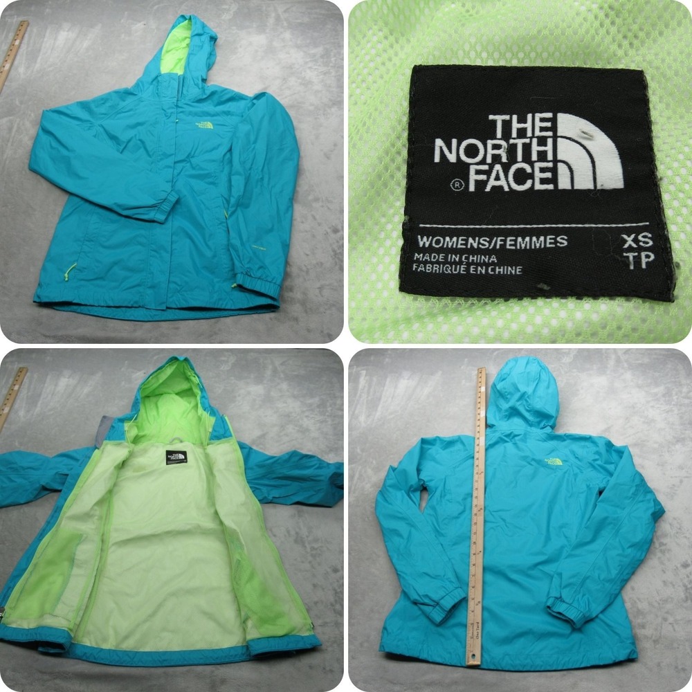 The North Face Jacket Women XS Aqua DryVent Packable Lightweight Waterproof Rain